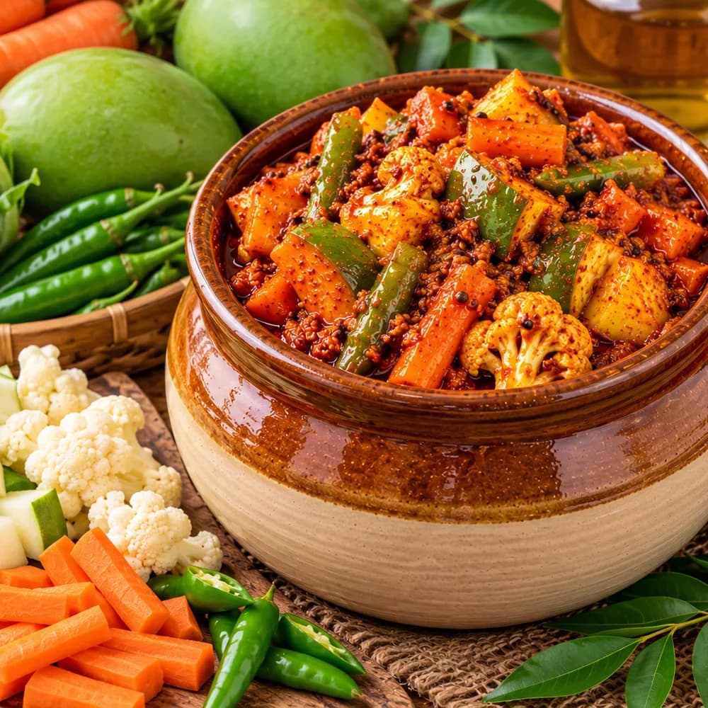 Mixed Vegetable Pickle